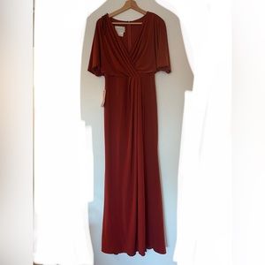 Longing bridesmaid/wedding BHLDN dress 4